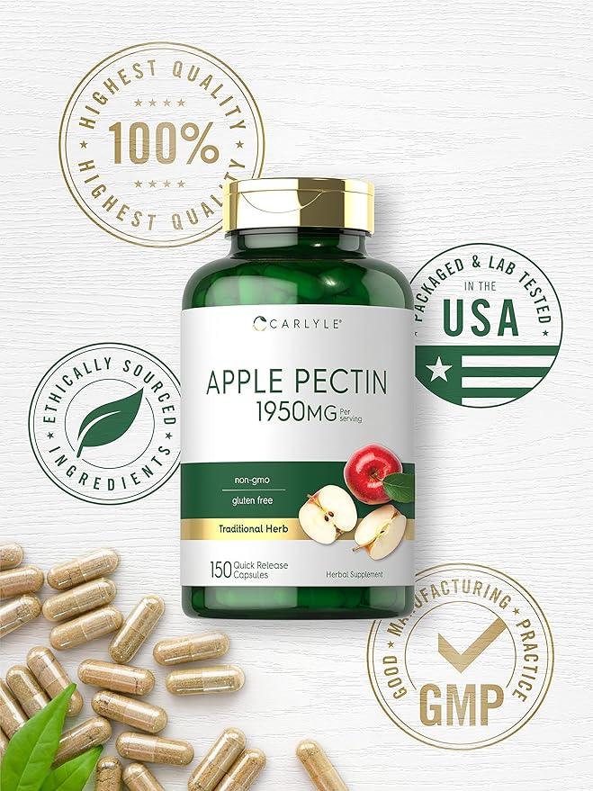 Carlyle Apple Pectin 1950mg | 150 Capsules