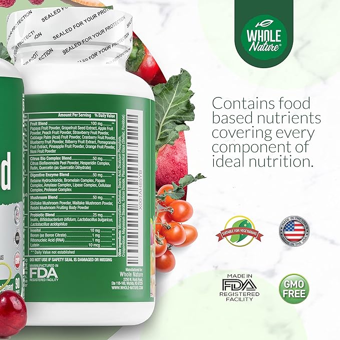 Whole Food Multivitamin for Men and (1)