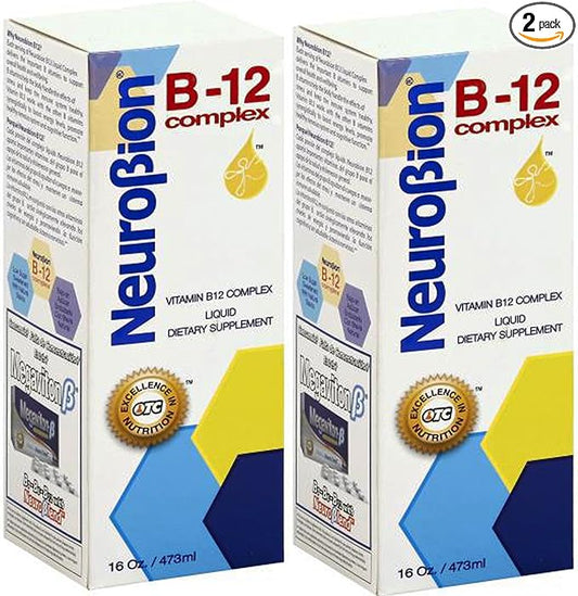Neurobion Vitamin B12 Complex 16 Oz 2 Pack