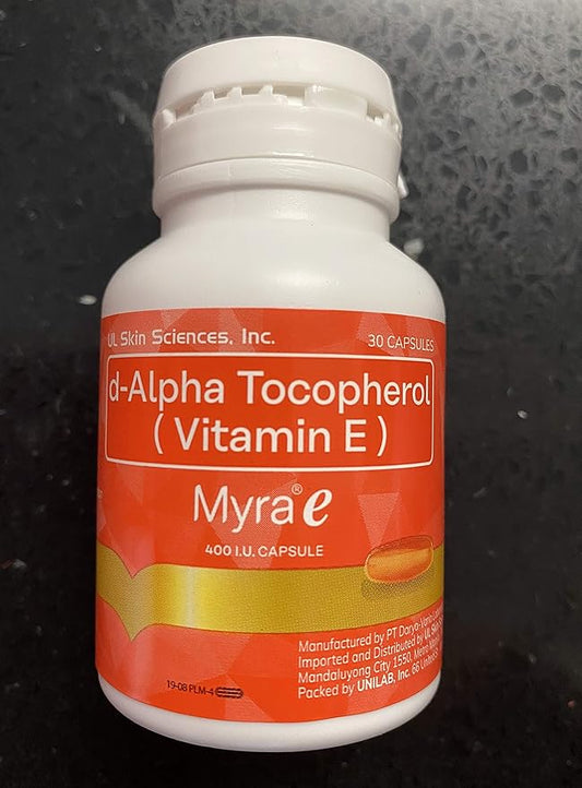 60 Capsules Myra E 400 IU