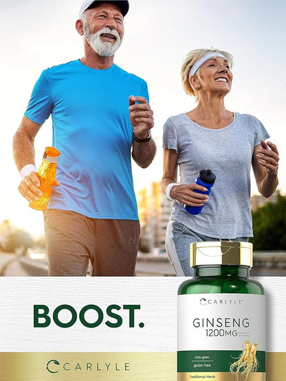Carlyle Ginseng | 120 Capsules | 1,200mg |