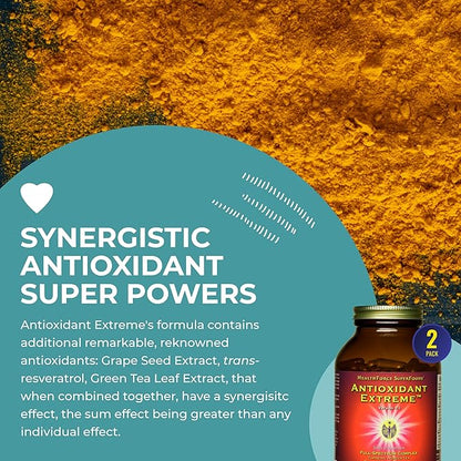 HealthForce SuperFoods Antioxidant Extreme - 360 Vegan Capsules (Pack of 2)