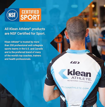 Klean ATHLETE Klean Ashwagandha - for Occasional Stress - Supports Adaptations to Training* - Adaptogen Blend - Vegan & Non GMO - 60 Capsules