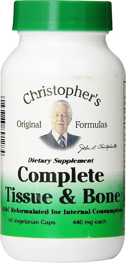 Dr. Christopher's Original Formulas Complete Tissue 100 Count, 440mg Each