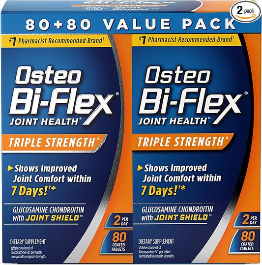 Osteo Bi-Flex Triple Strength Twin, 80 2pack