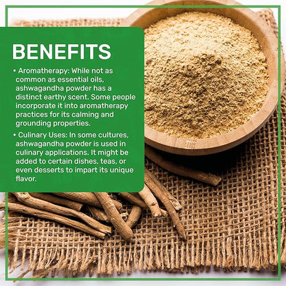 Jiva Organics Ashwagandha Root Powder 1.25 (20oz) -