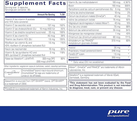 Pure Encapsulations Junior Nutrients D3 & 120 Capsules