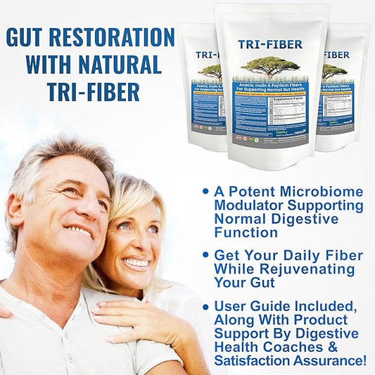 Kidney Restore Tri-Fiber Organic Soluble Fiber 3-in-1 Soluble 2.5 lbs (40oz)