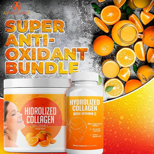 Hydrolyzed Collagen Powder Supplement 200gr (Bundle 2)