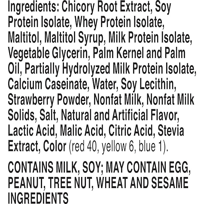 Protein One 90 Calorie Strawberries & Cream Protein Bars, 5 Count, 4.8 oz (Pack of 3)