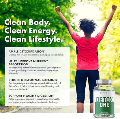 NutraOne DetoxOne 30 Day Extra Strength