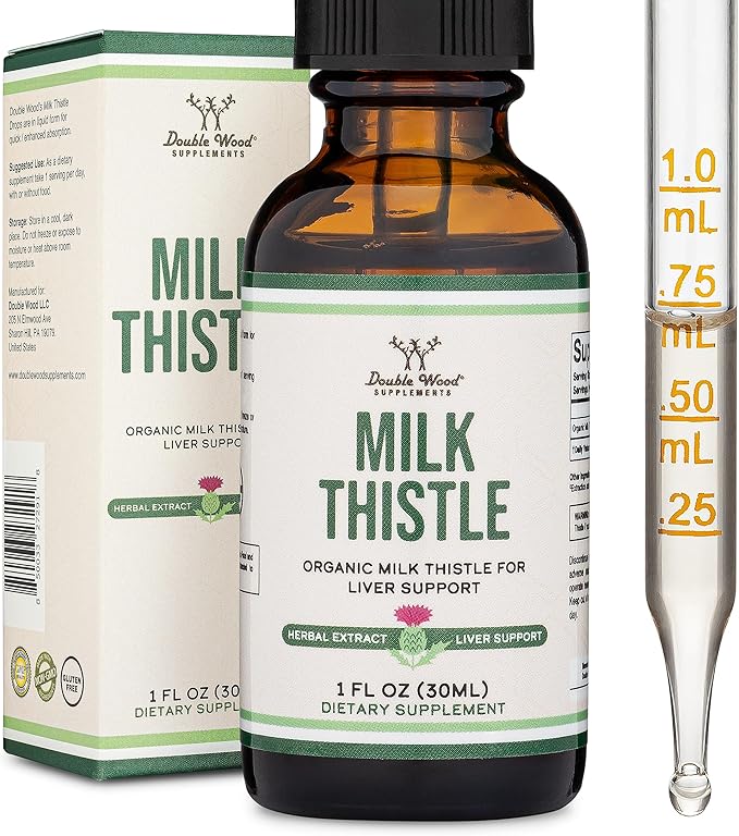 Milk Thistle Supplement 1 FL 30 Servings