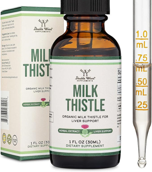 Milk Thistle Supplement 1 FL 30 Servings
