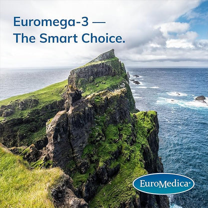 Euromedica EurOmega-3 (60 Tablets) Omega-3 Fatty 30 Servings