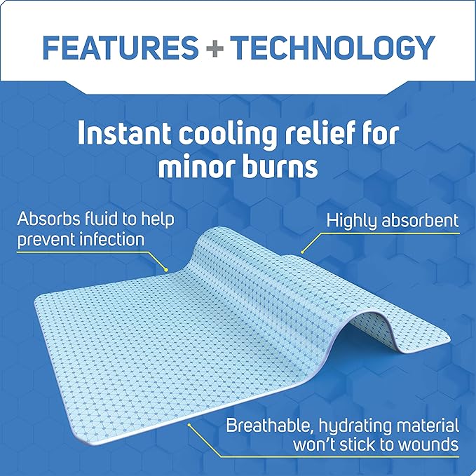 Care Science Hydrogel Sterile Burn Dressing 4 ct