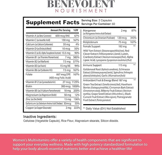 Multivitamin for Women 120 Caps