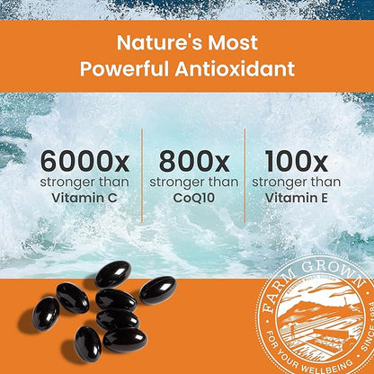 Nutrex Hawaii Vegan BioAstin Hawaiian Astaxanthin 4mg, 120 120 Softgels