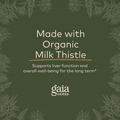 Gaia Herbs Milk Thistle 120 Vegan (40-Day Supply)