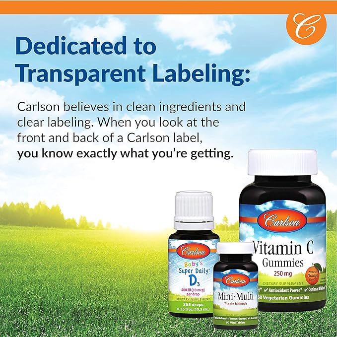 Carlson - B-50 Gels, Vitamin B 50 Softgels