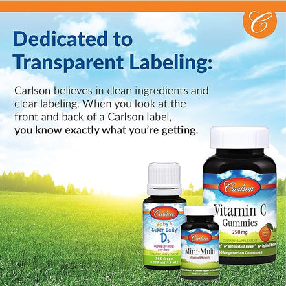 Carlson - B-50 Gels, Vitamin B 50 Softgels