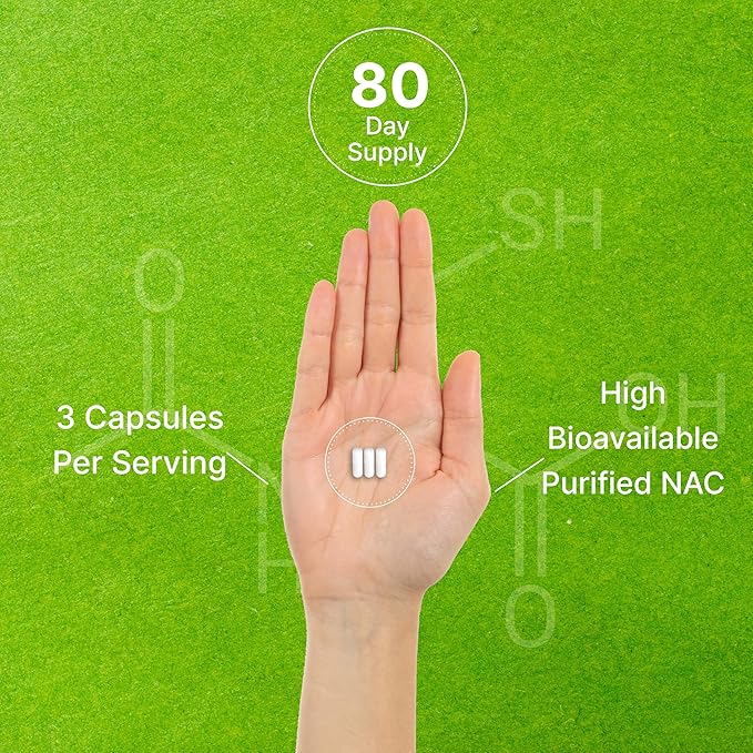 NAC Supplement (N-Acetyl Cysteine) 1,000*mg Per 240*Capsules –