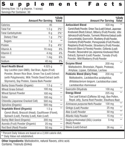 New Vitality Royal Greens Ultra Superfood 10.75oz (30 (30 Day