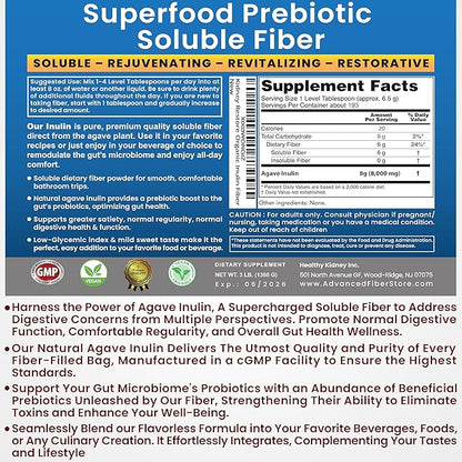 Kidney Restore Inulin Powder (96oz/6 lbs)