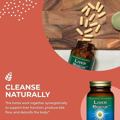 HEALTHFORCE SUPERFOODS Liver Rescue 60 Capsules