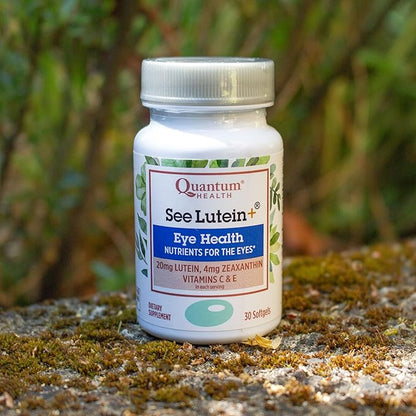 Quantum Health See Lutein+, Lutein & 30 Softgels, 30-Day Supply