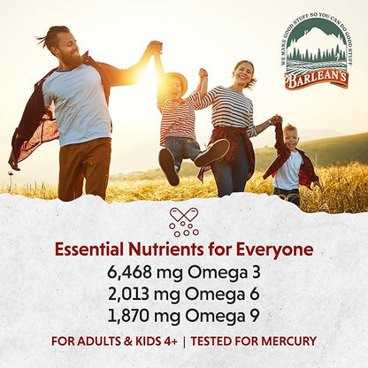Barlean's Total Omega 3 6 9 6,468 mg 16 oz