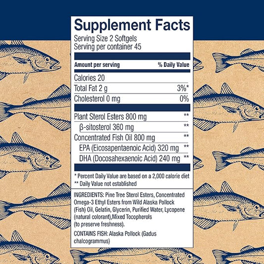 Wiley's Finest Wild Alaskan Fish Oil 560mg Omega-3s Omega-3s - 90 Softgels (45 Servings)