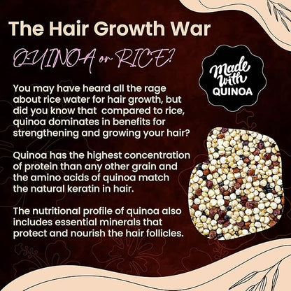 Janelle Beauty Coil Protect Hair Growth Oil – Packed with All-Natural, Pure Superfood Ingredients, Including Quinoa Extract & 9 Essential Amino Acids to Grow Thicker, Healthier, Longer Hair – 2 fl oz