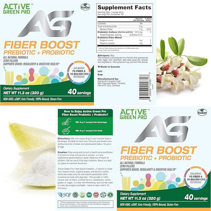 Fibre Boost Prebiotic + Probiotic 320g/40 Servings