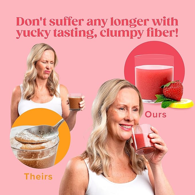 FiberDaily Delicious Fiber Powder 30 Servings