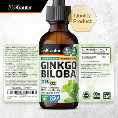 Ginkgo Biloba Extract 2 Fl