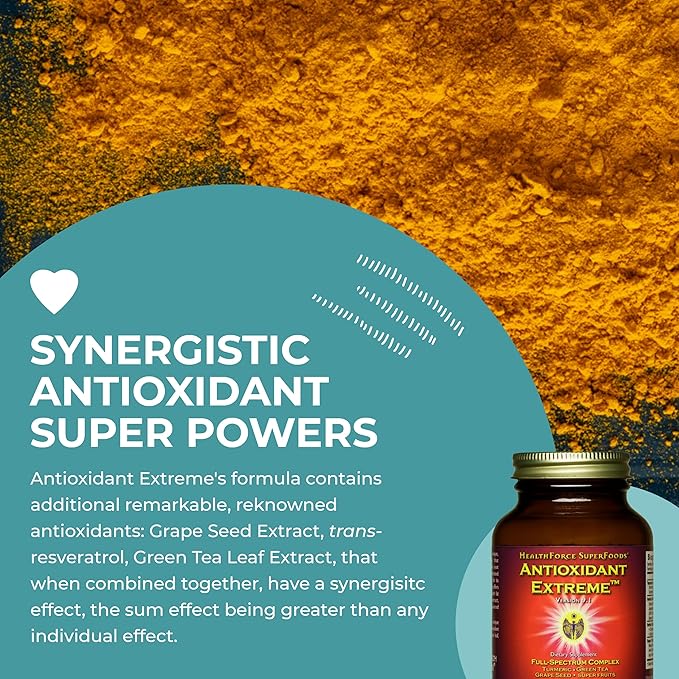 HealthForce SuperFoods Antioxidant Extreme - 120 Vegan Capsules