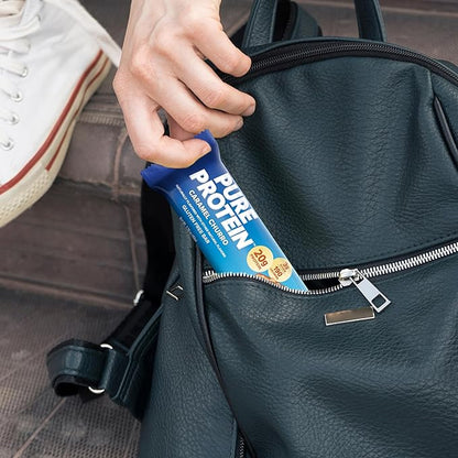 Pure Protein Bars, Caramel Churro, High 1.76oz, Pack 12