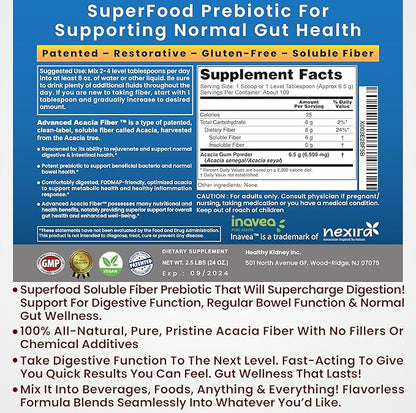 Kidney Restore Verified Organic Acacia Fiber 24oz w/Scooper