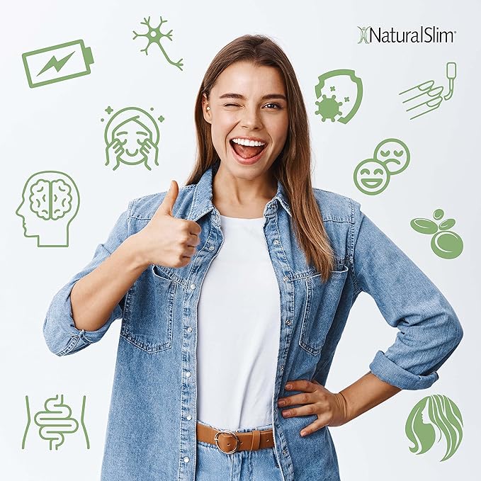 NaturalSlim Metab-12 - Liquid Vitamin B12 Sublingual Supplement 2500 mcg with Vitamin D3 Oral Drops - Methylcobalamin B12 for Metabolism & Energy Booster - Berry Flavor Gluten Free - 1 fl oz