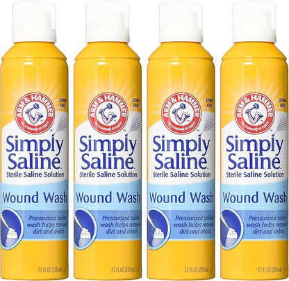 Arm & Hammer Simply Saline Wound Debris,7.4 Ounce 4)