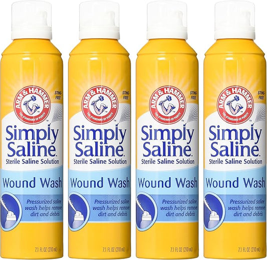 Arm & Hammer Simply Saline Wound Debris,7.4 Ounce 4)