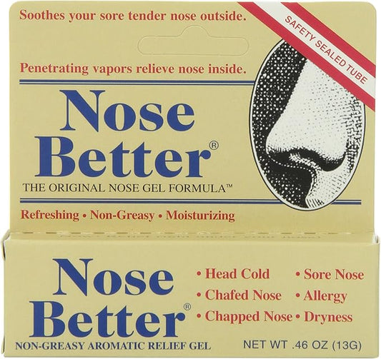 Nose Better Non-Greasy Aromatic Relief Gel, 0.46 Ounce