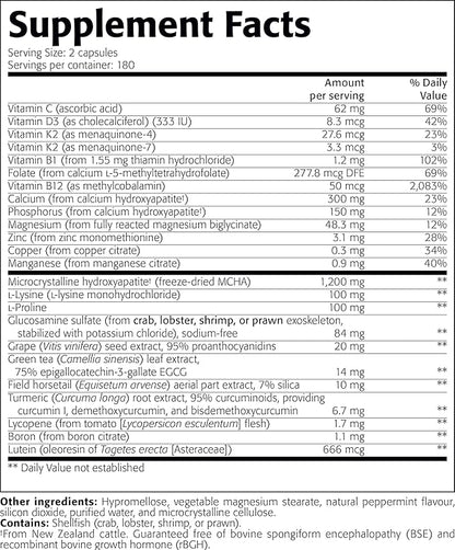 NEW ROOTS HERBAL Strong Bones D3, VIT K2 (MK-7) (MK-7) - (360 Veg