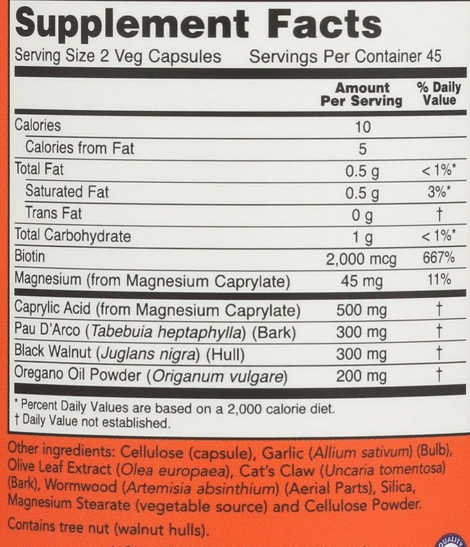 NOW Candida Support, 90 Count (Pack 2)