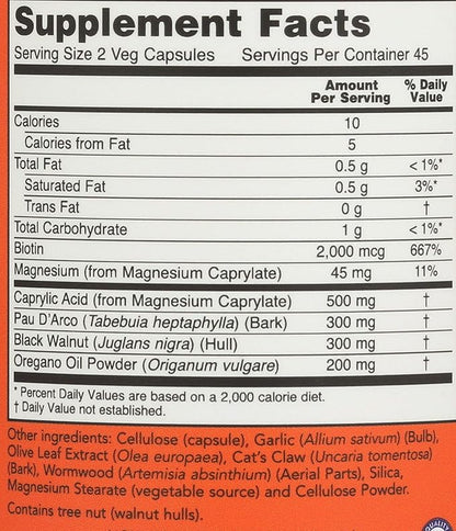 NOW Candida Support, 90 Count (Pack 2)