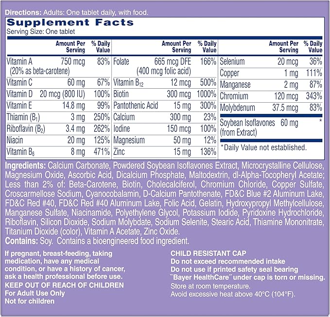 One A Day Women's Menopause Multivitamin