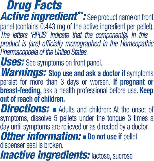 Boiron Lachesis Mutus 200ck Homeopathic Medicine 80 Count