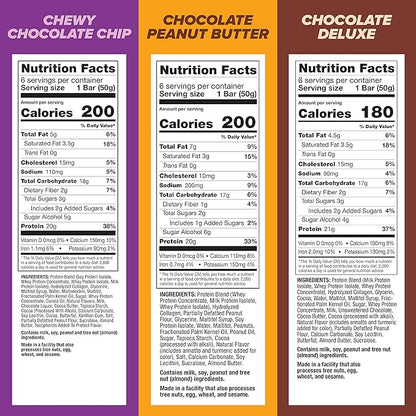 Pure Protein Bars Variety Pack 18 Bars 12 Bars,
