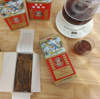 Pocheon 300g Korean Canned Dried Panax 19 Roots 6 Years 300-30, Natural