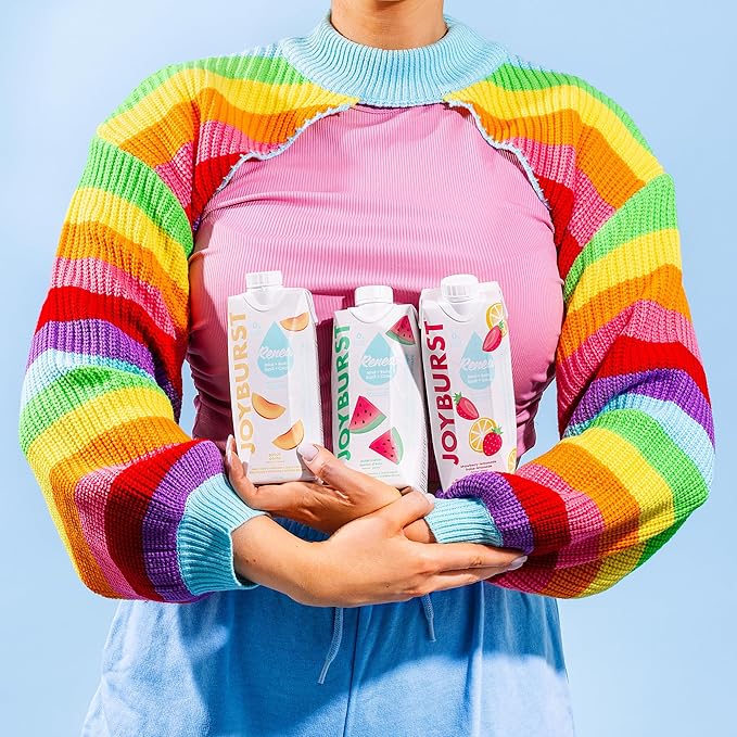 Sugar Free Electrolyte Water, Zero Calorie Hydration Drink, Refresh, Hydrate & Recover, Electrolytes+Vitamin B's + Focus, Comes in Eco-friendly Tetra Pak® (Variety Pack, 18 Packs)